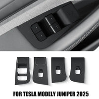 Cache-Boutons de Lève-Vitre Tesla Model Y Juniper 2025 — vue d'ensemble