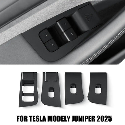 Cache-Boutons de Lève-Vitre Tesla Model Y Juniper 2025