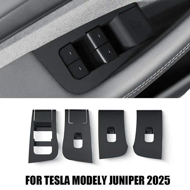 Cache-Boutons de Lève-Vitre Tesla Model Y Juniper 2025 — vue d'ensemble