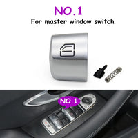 Cache-Boutons Lève-Vitre Mercedes W205 W213 W222 GLC — détail de fixation