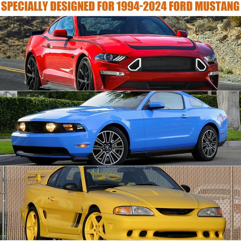 Housse de Protection Voiture Ford Mustang 2005-2024 Étanche Zippée Anti-Neige Anti-Grêle