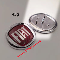 Emblème Fiat 500 Abarth Logo 85 95 100 120 mm pour l'Avant et le Coffre Arrière Autocollant