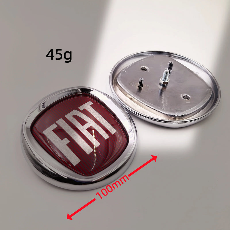 Emblème Fiat 500 Abarth Logo 85 95 100 120 mm pour l'Avant et le Coffre Arrière Autocollant