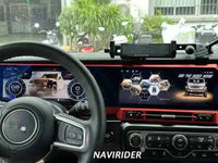 Autoradio Double Écran 24,6 Pouces Jeep Wrangler JL 2018-2022 Android CarPlay Sans Fil GPS 4G