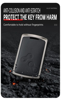 Coque de Clé Renault Alliage de Zinc Mégane 2 Mégane 3 Clio Scénic Captur Laguna Fluence Koleos Duster
