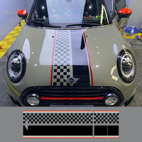 Autocollant Bandes Capot MINI Cooper R56 F56 Countryman — vue d'ensemble
