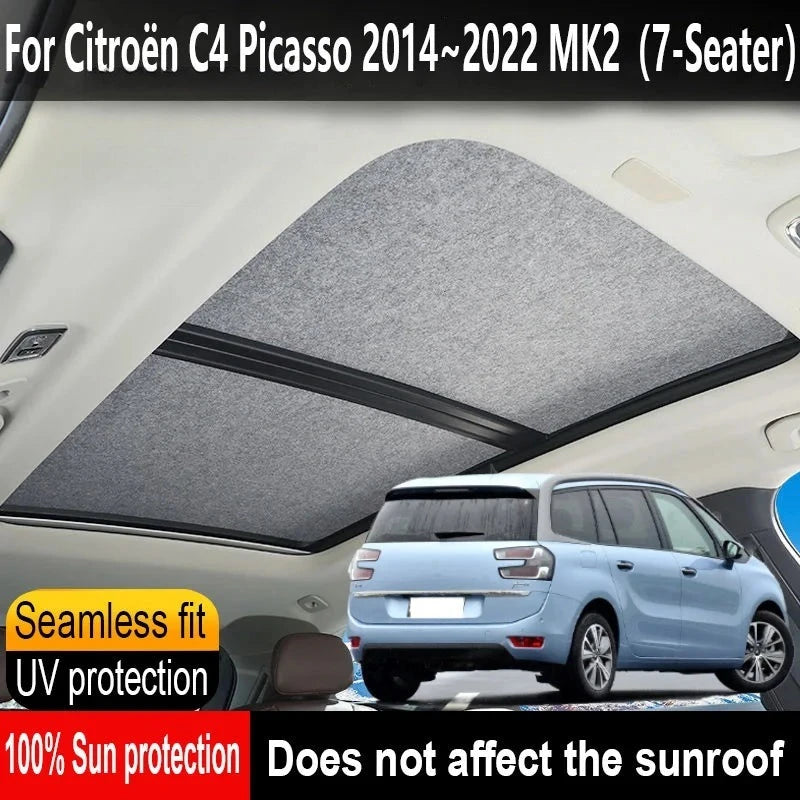 Electrostatic Sunshade for Electric Sunroof Citroën C4 Picasso MK2
