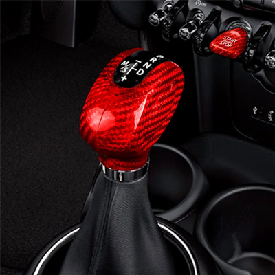Cache Pommeau de Vitesse Carbone Mini Cooper