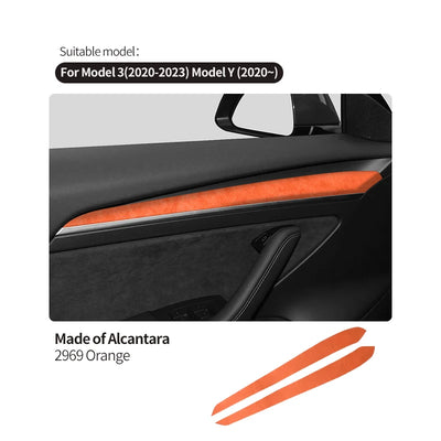 Garniture de Porte Daim Tesla Model 3 et Model Y