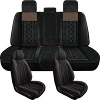 Housses de Siège Volvo XC40 XC60 S40 S60 S80 S90 V40 V60 V70 V90 Universelles Antidérapantes Jeu Complet 5 Places