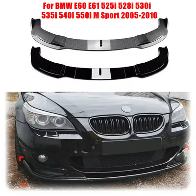 Lame de Pare-Chocs Avant BMW Série 5 E60 E61 M Sport 2005-2010