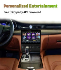 Autoradio Android 13 Maserati Quattroporte 2013-2020 Écran 12,3 Pouces CarPlay GPS 4G