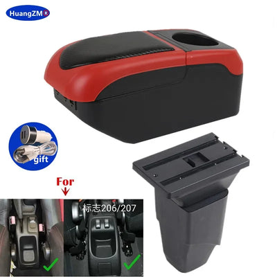 Accoudoir Central Peugeot 206 et 206 CC avec Chargeur USB