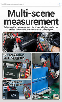 ANENG BT175 12V 24V Car Battery Tester 50-1999 CCA