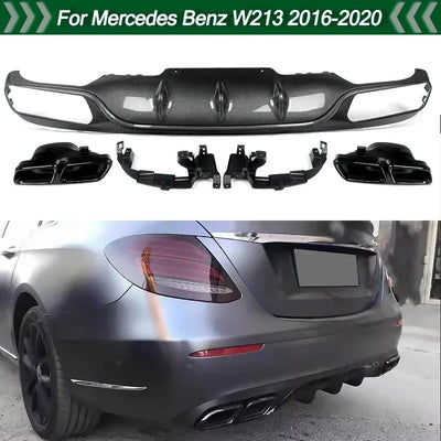 Diffuseur Arrière Carbone Mercedes Classe E W213 2016-2020