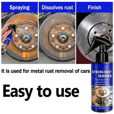 Anti-Rouille Voiture Spray Dérouillant Jante Carrosserie
