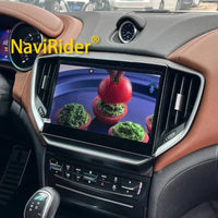 Autoradio Android Maserati Ghibli 2014-2020 Écran QLED 10 pouces CarPlay 4G Version Best GPS