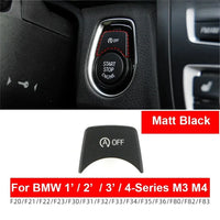 Cache-Bouton de Démarrage BMW F20 F30 F10 M3 M4 — exemple de montage