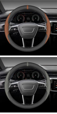 Couvre Volant Toyota Camry, RAV4, Highlander, Avalon, Sienna, Venza en Cuir Nappa Perforé, 8 Coloris