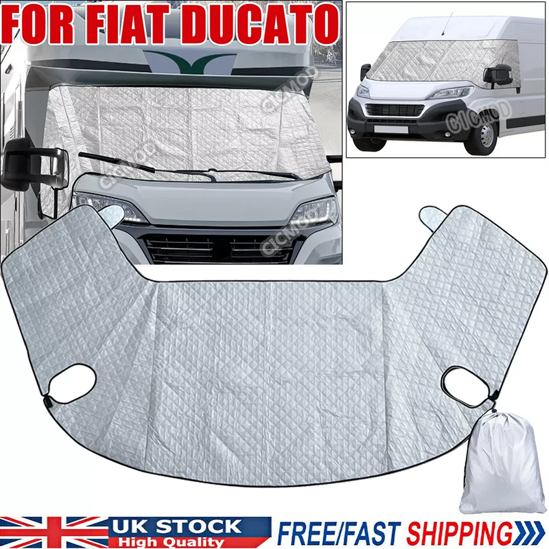 Pare-Soleil Thermique Pare-Brise Fiat Ducato Boxer Jumper