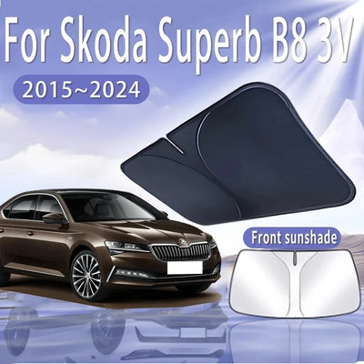Pare-Soleil Pare-Brise Avant Skoda Superb B8 2015-2024