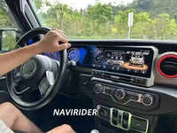 Autoradio Double Écran 24,6 Pouces Jeep Wrangler JL 2018-2022 Android CarPlay Sans Fil GPS 4G