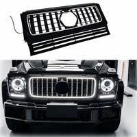 Calandre Avant Style GT R Panamericana LED Mercedes-Benz Classe G W463 1990-2018 Noir Brillant