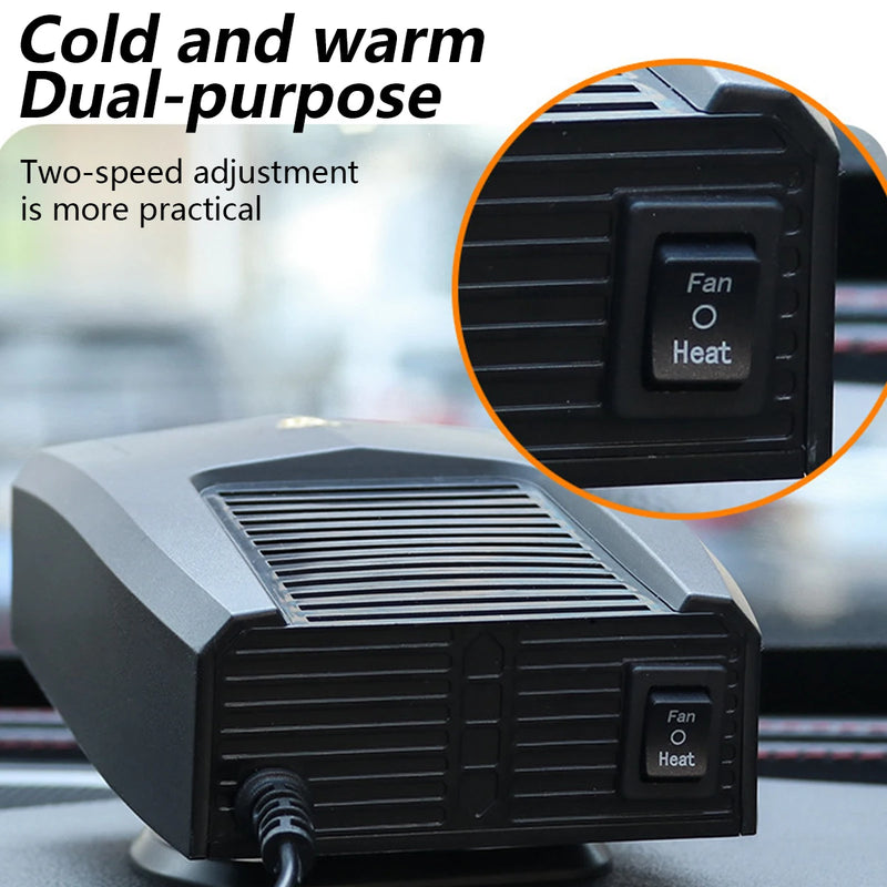 Chauffage Voiture 12V 24V Céramique PTC 180 W Chaud et Froid