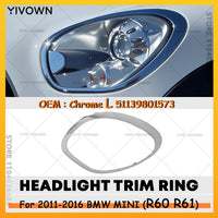 Mini Cooper Countryman R60 R61 2011-2016 Headlight Bezel