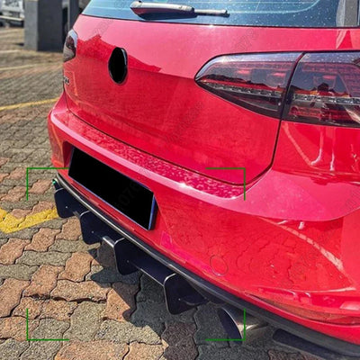 Diffuseur Arrière Volkswagen Golf 7 R GTI 2013-2017