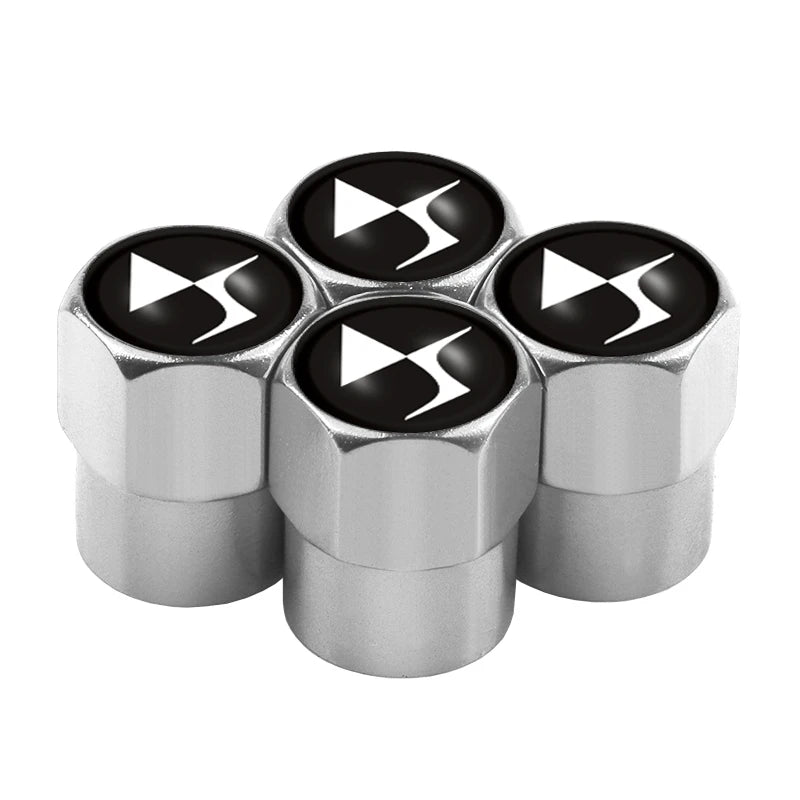 Bouchons de Valve Citroën C3 C4 C5 Aircross Métal — vue d'ensemble