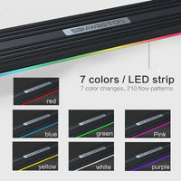 Marchepieds Électriques Rétractables VW Tiguan L 2017+ Aluminium Éclairage LED Néon