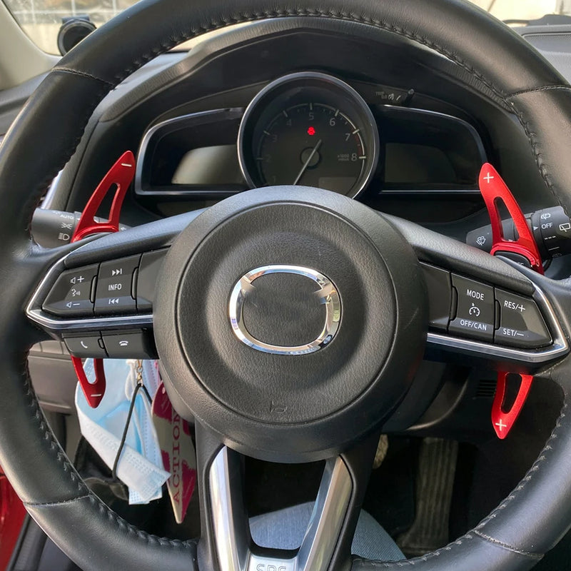 Palettes au Volant Mazda 3 6 CX-5 CX-4 2013-2018 Aluminium