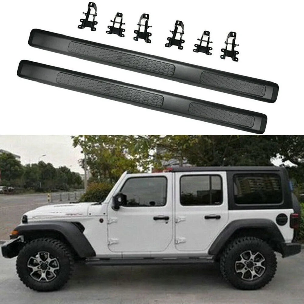 Marchepieds Latéraux Aluminium Jeep Wrangler JL 2018-2025