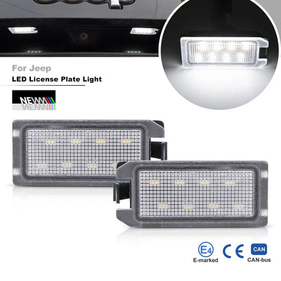 Éclairage de Plaque LED Jeep Grand Cherokee Compass