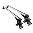 Barres de Toit Universelles Aluminium 125 135 cm Sans Rail