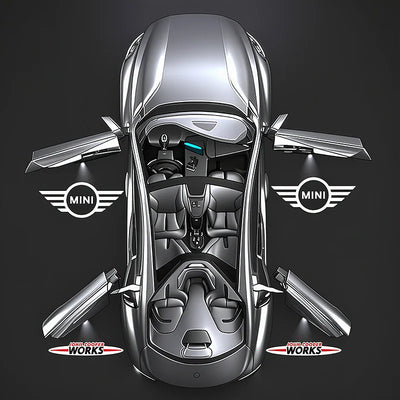 Projecteur de Portière LED HD Logo MINI Cooper JCW
