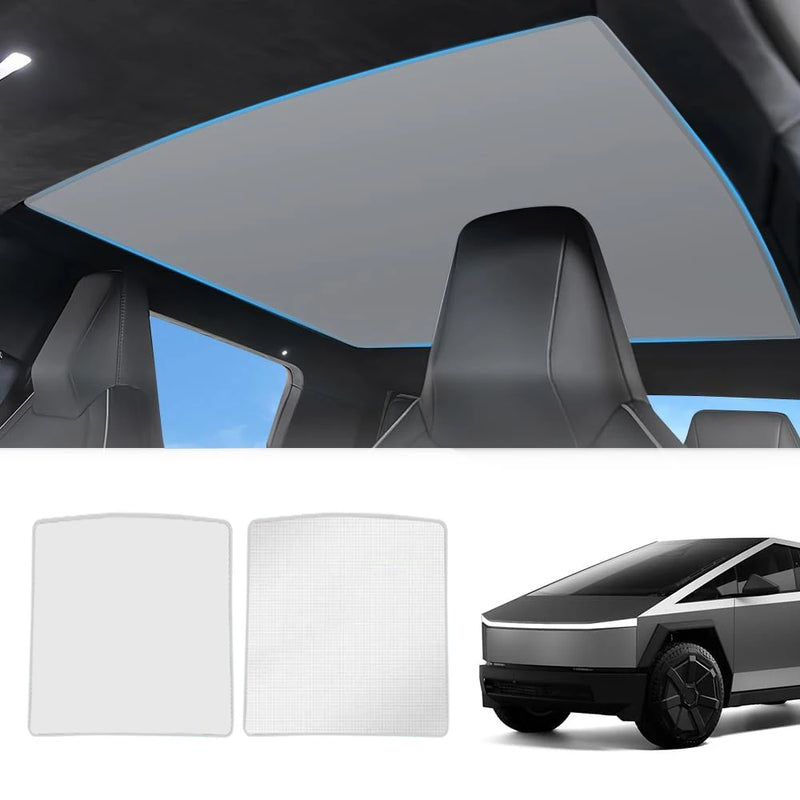Pare-Soleil de Toit Tesla Model 3 Highland Model Y Juniper 2025-2026 Tissu Glacé à Boucles