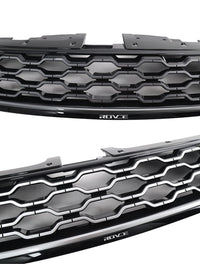 Calandre Range Rover Evoque L551 2020-2022 Nid d'Abeille Noir Argent ou Gris