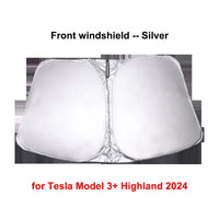 Pare-Soleil Tesla Model 3 Highland Toit Ouvrant, Pare-Brise et Vitres Latérales
