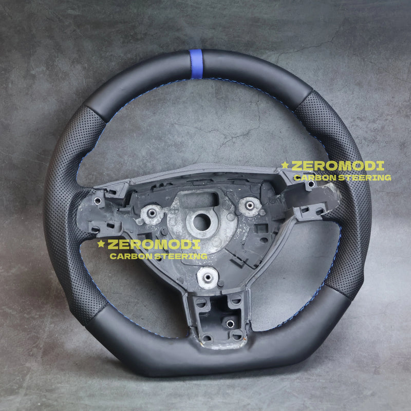 Volant Sport Cuir Opel Astra H OPC Méplat Perforé