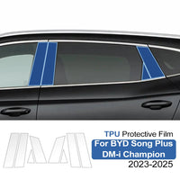 TPU Door Sill Protection Film for BYD Song Plus DM-i 2023-2025
