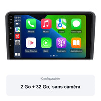 Autoradio CarPlay Audi A3 8P 2003-2013 Écran 9 Pouces