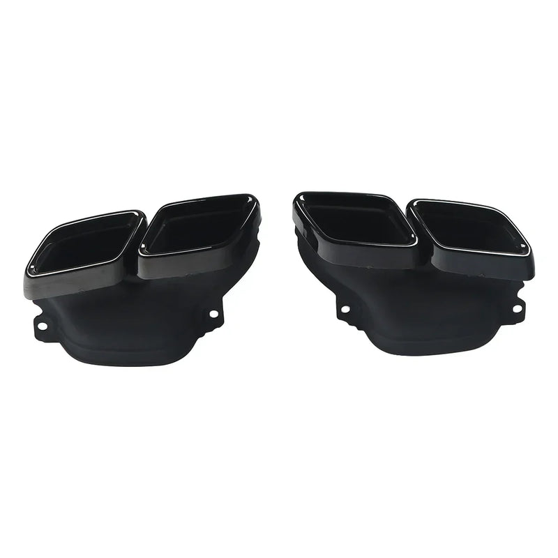 Kit Carrosserie Mercedes Classe C W205 Diffuseur Arrière Style C63 — gros plan