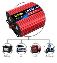 Convertisseur Pur Sinus 12V 24V 220V Voiture 1000 à 8000 W