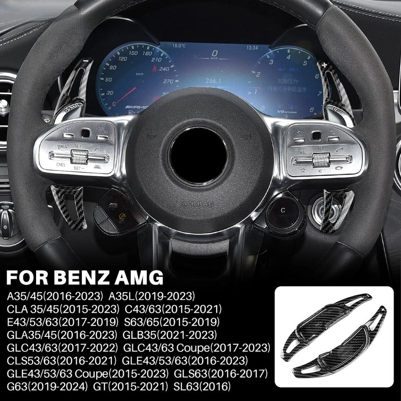 Palettes au Volant Mercedes AMG C63 E63 S63 G63 GLE GLC ABS