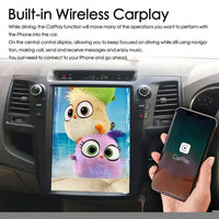 Autoradio Android 14 Écran Vertical Toyota Fortuner et Hilux 2005-2014 CarPlay GPS 4G