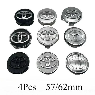 Cache-Moyeux Toyota Corolla Camry Yaris RAV4 57mm 62mm