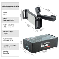 Support Téléphone Tablette Rotatif 360 Siège Arrière Voiture