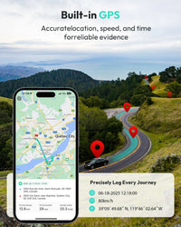 Dashcam Botslab Plus 4K HDR Avant et Arrière avec GPS, Wi-Fi 5 GHz et Capteur SONY STARVIS 2 Vision Nocturne